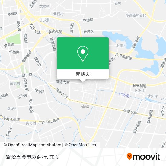 耀洽五金电器商行地图