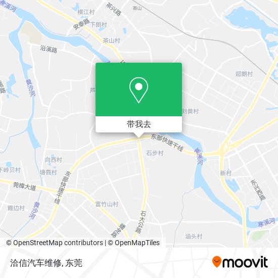 洽信汽车维修地图