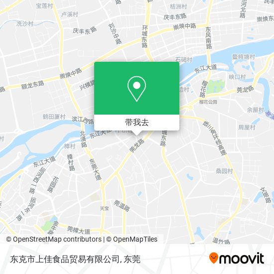 东克市上佳食品贸易有限公司地图