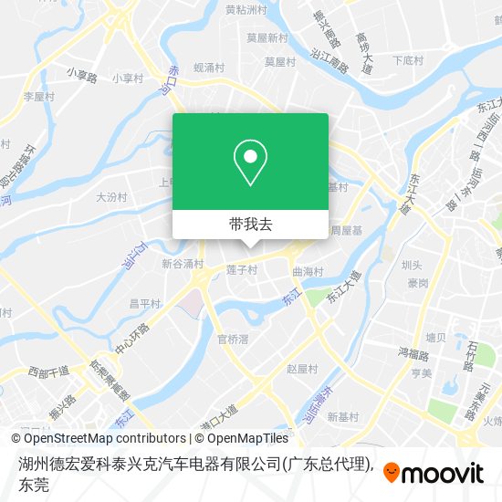 湖州德宏爱科泰兴克汽车电器有限公司(广东总代理)地图