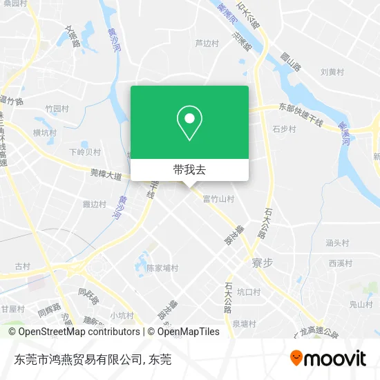 东莞市鸿燕贸易有限公司地图
