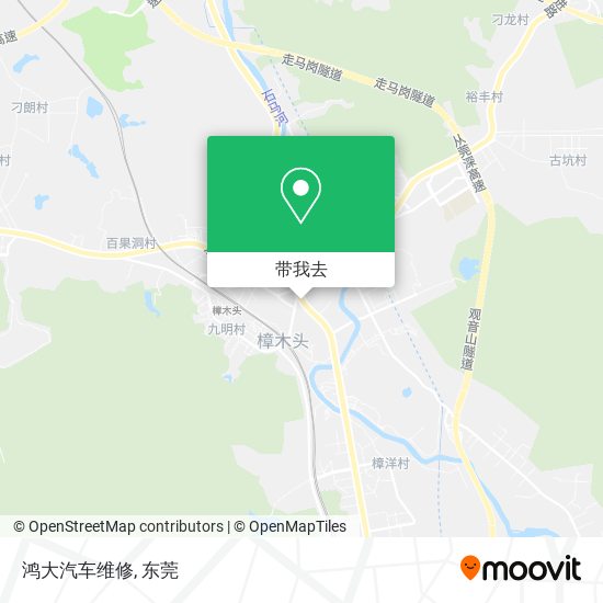 鸿大汽车维修地图