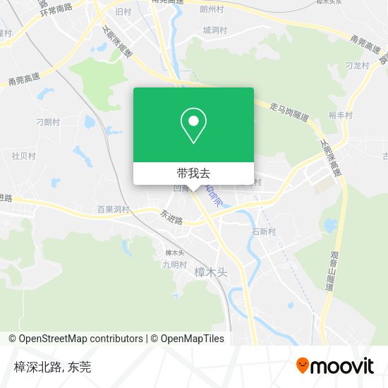 樟深北路地图