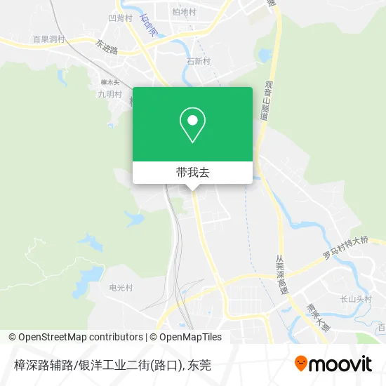 樟深路辅路/银洋工业二街(路口)地图