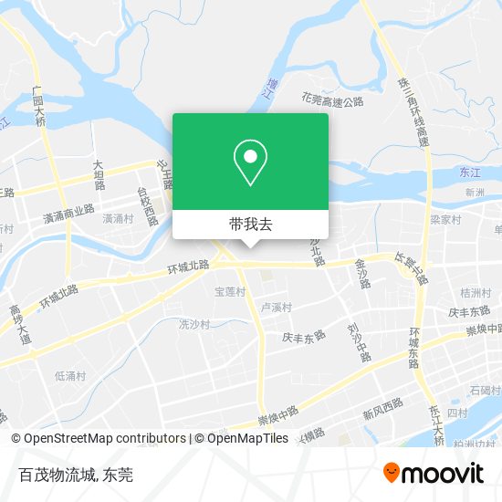 百茂物流城地图
