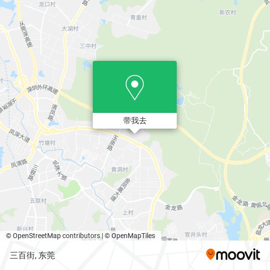 三百街地图
