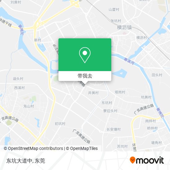 东坑大道中地图