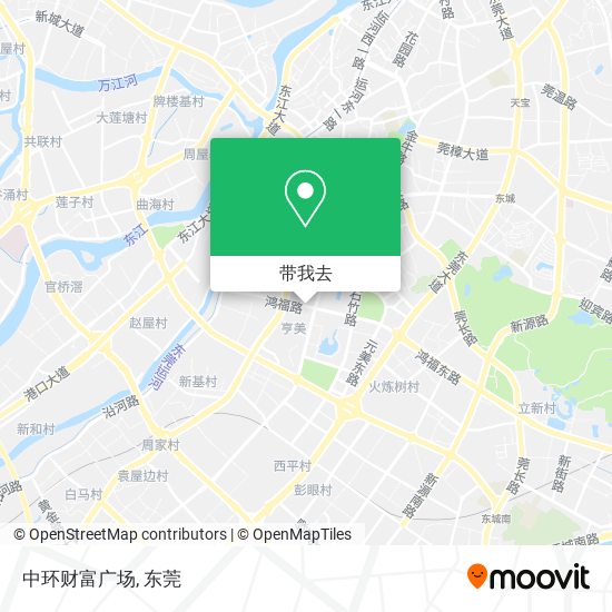中环财富广场地图