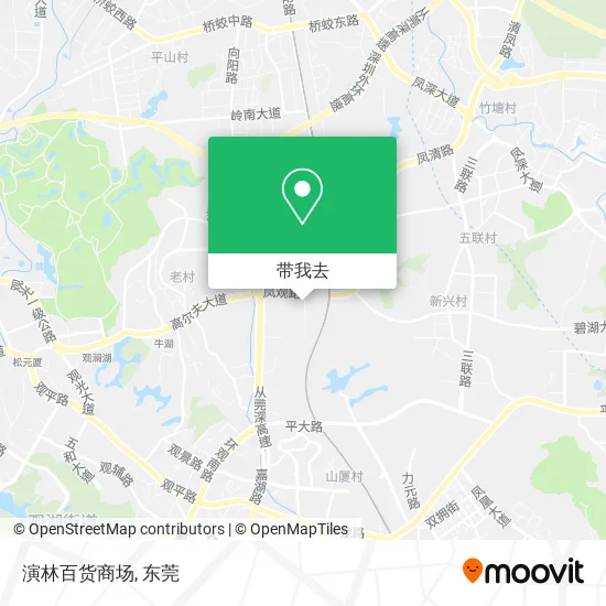 演林百货商场地图