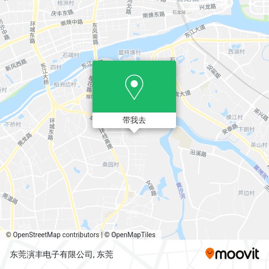 东莞演丰电子有限公司地图