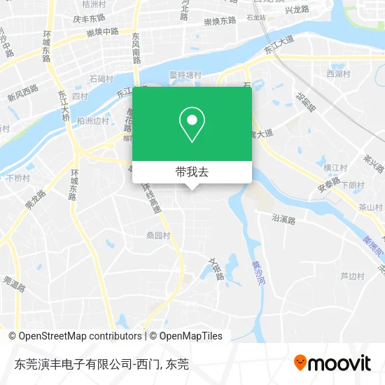东莞演丰电子有限公司-西门地图