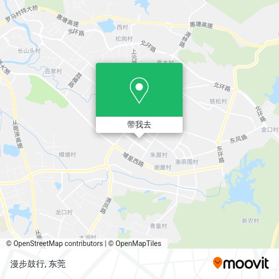 漫步鼓行地图
