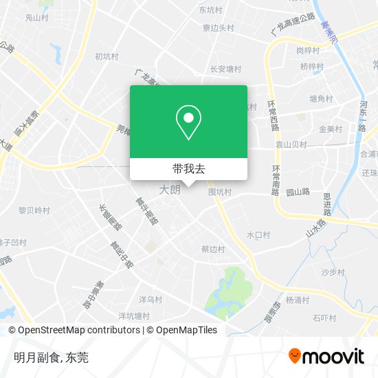 明月副食地图