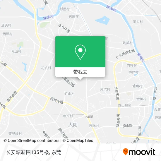 长安塘新围135号楼地图