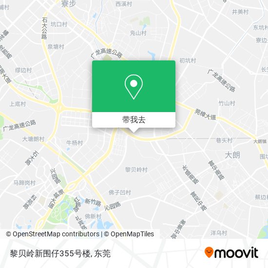 黎贝岭新围仔355号楼地图