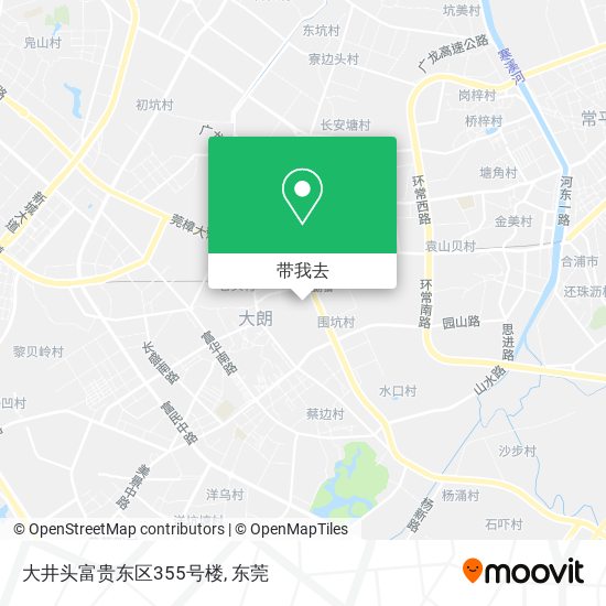 大井头富贵东区355号楼地图