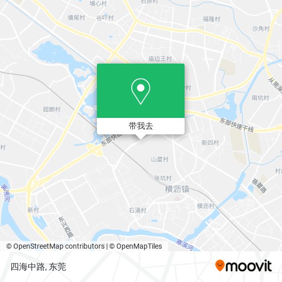 四海中路地图