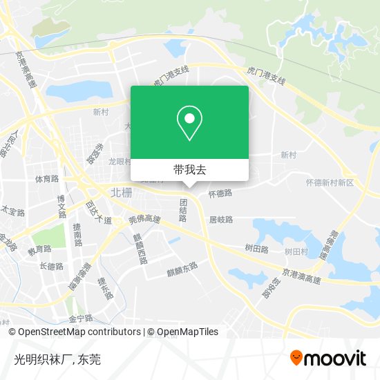 光明织袜厂地图
