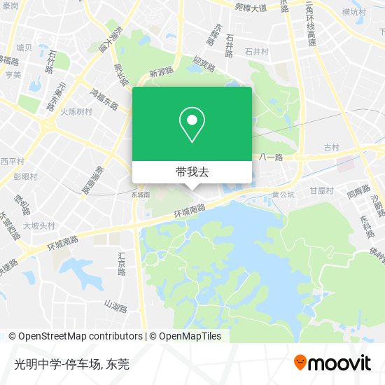 光明中学-停车场地图