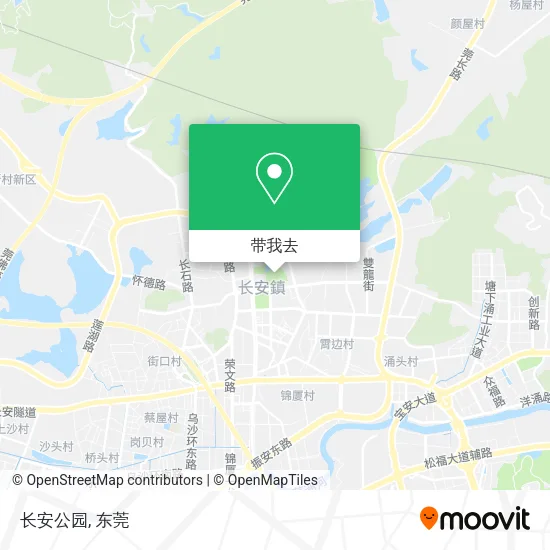 长安公园地图