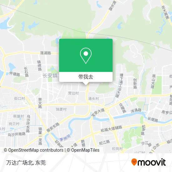 万达广场北地图