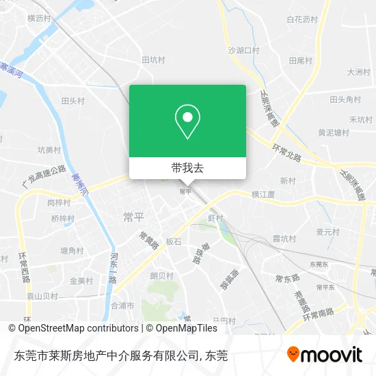 东莞市莱斯房地产中介服务有限公司地图