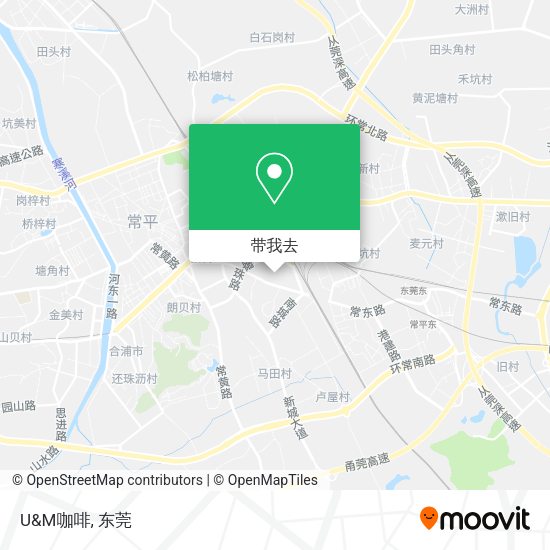 U&M咖啡地图