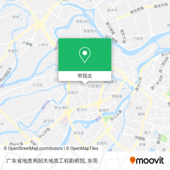 广东省地质局韶关地质工程勘察院地图