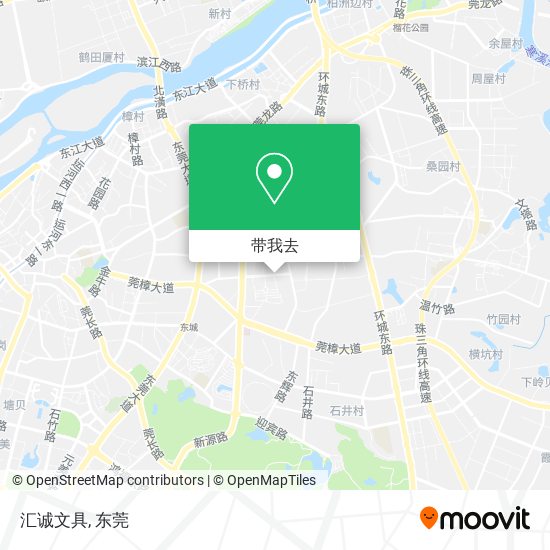 汇诚文具地图