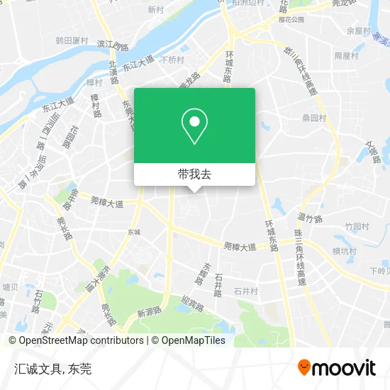 汇诚文具地图