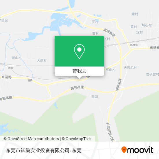 东莞市钰燊实业投资有限公司地图