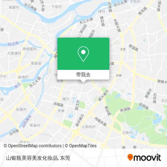 山银瓶美容美发化妆品地图