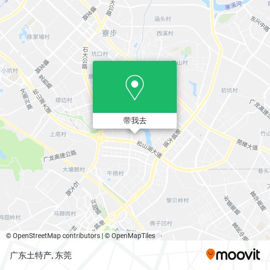 广东土特产地图