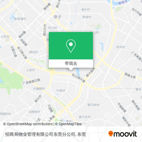 招商局物业管理有限公司东莞分公司地图