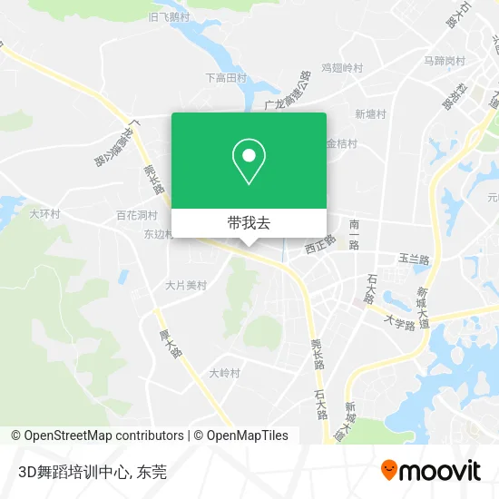 3D舞蹈培训中心地图