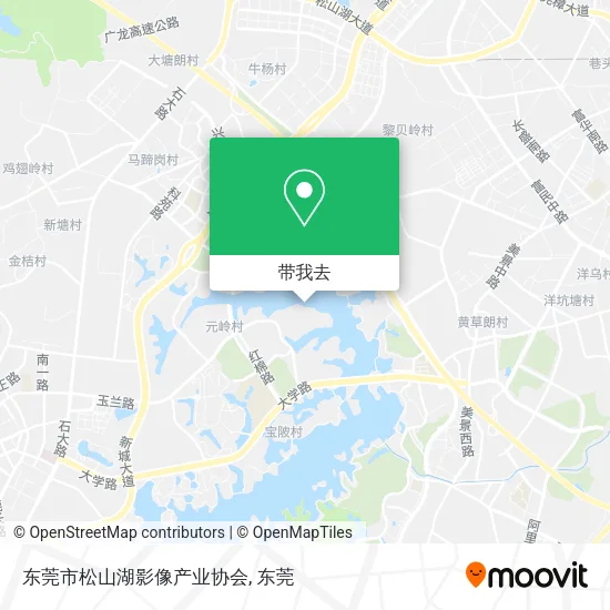 东莞市松山湖影像产业协会地图