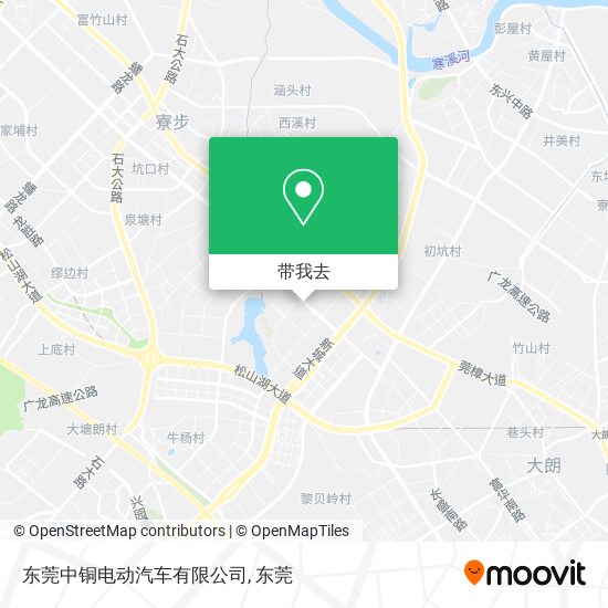 东莞中铜电动汽车有限公司地图