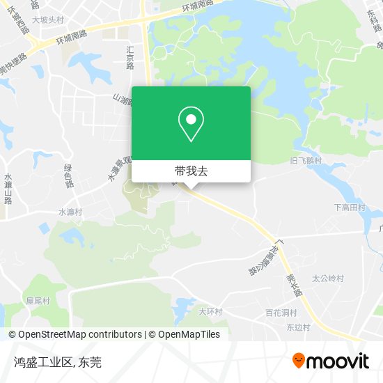 鸿盛工业区地图