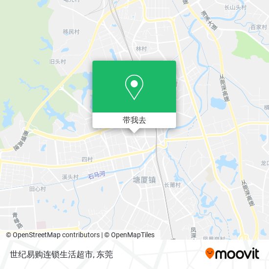 世纪易购连锁生活超市地图