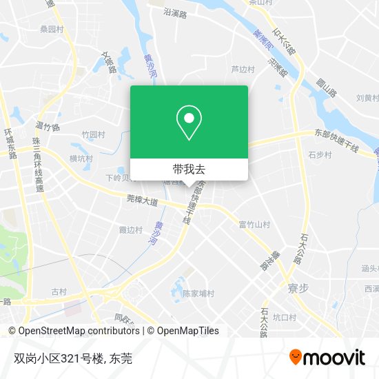 双岗小区321号楼地图