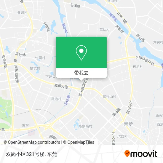 双岗小区321号楼地图