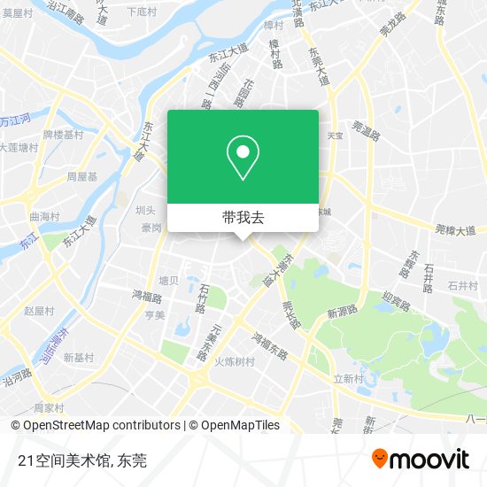 21空间美术馆地图