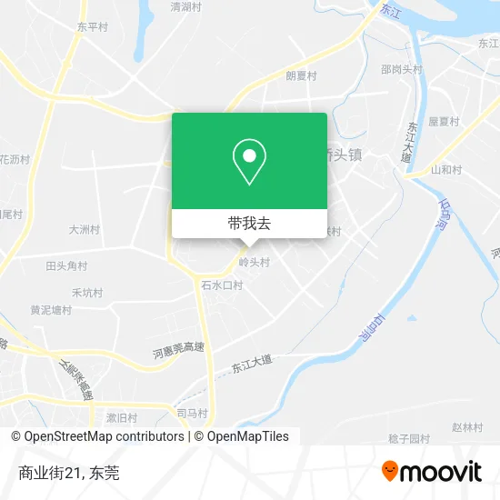 商业街21地图