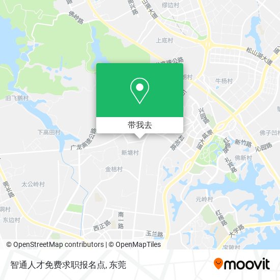 智通人才免费求职报名点地图
