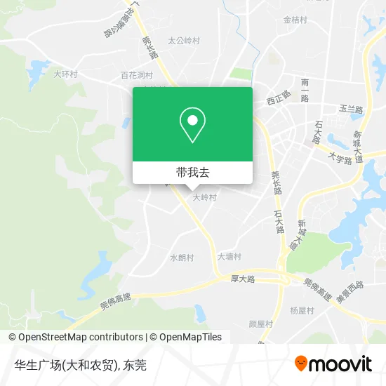 华生广场(大和农贸)地图
