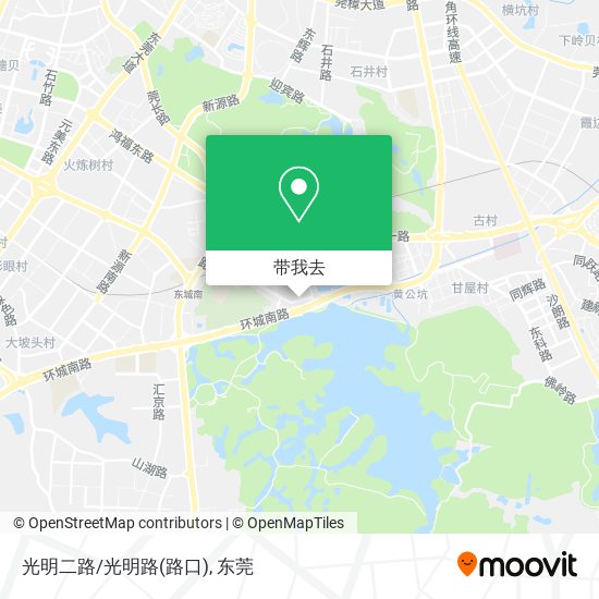 光明二路/光明路(路口)地图