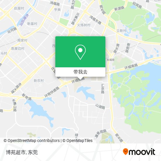 博苑超市地图