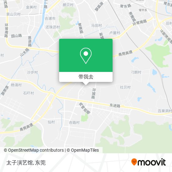 太子演艺馆地图