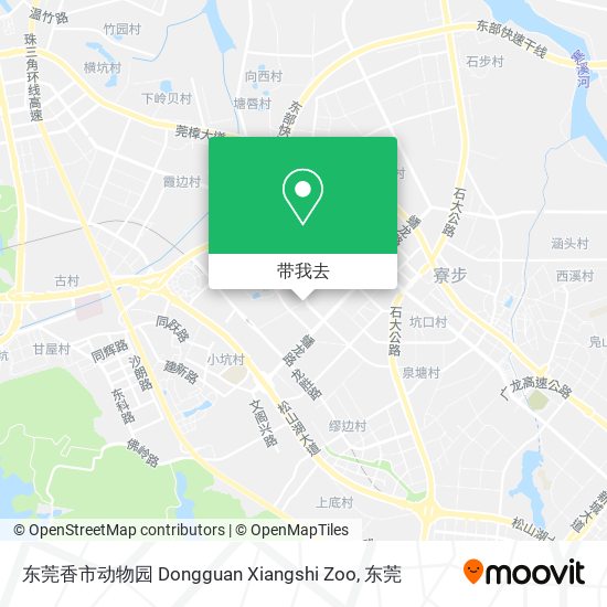 东莞香市动物园 Dongguan Xiangshi Zoo地图