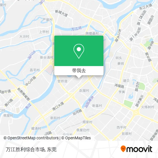 万江胜利综合市场地图
